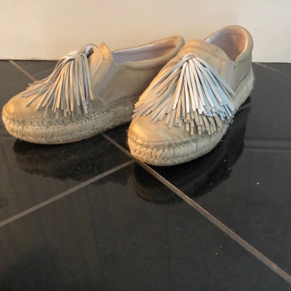 J Slides NYC Platforms Woven - Picture 1 of 2